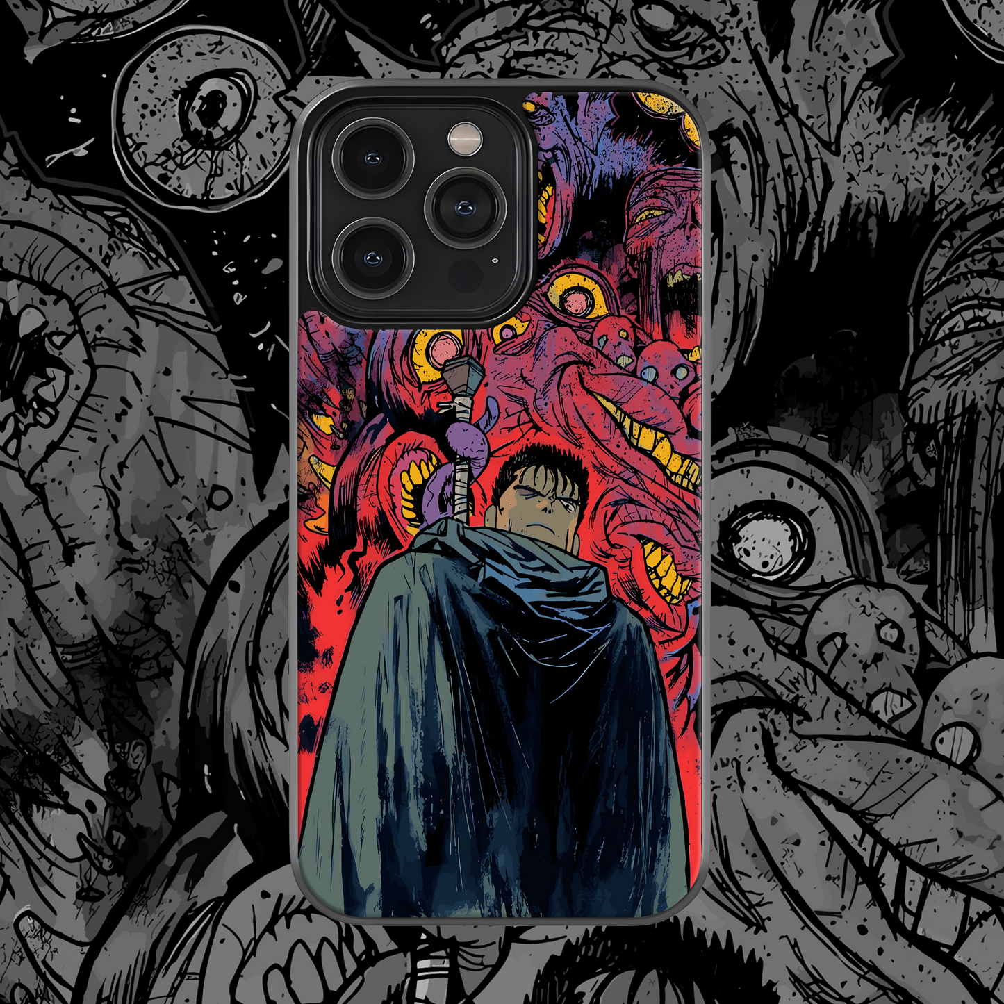 Berserk Monsters Mobile Case