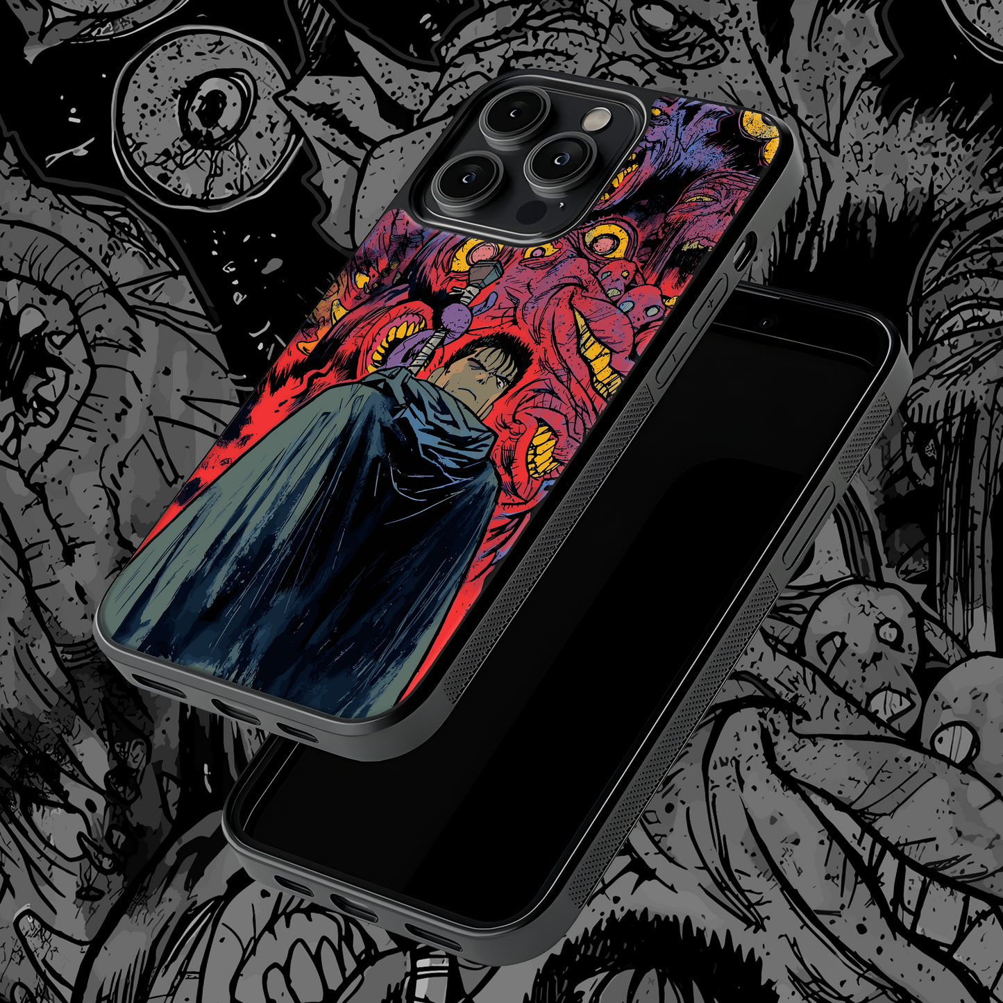 Berserk Monsters Mobile Case