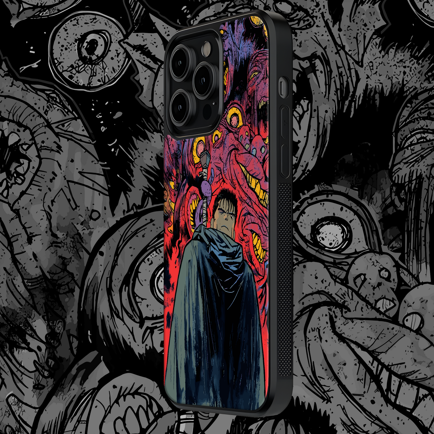 Berserk Monsters Mobile Case