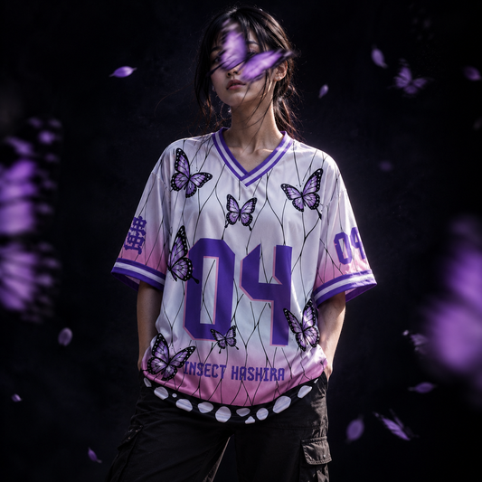 Shinobu "Insect Hashira" Oversized Jersey