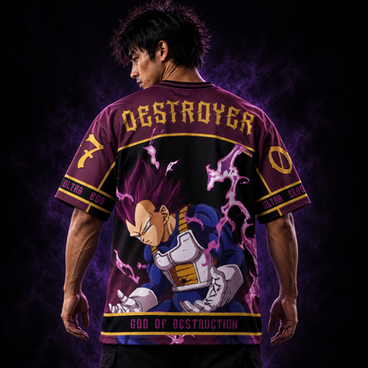 Vegeta "Destroyer's Pride" Oversized Jersey