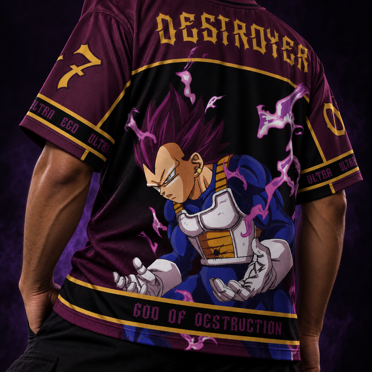 Vegeta "Destroyer's Pride" Oversized Jersey