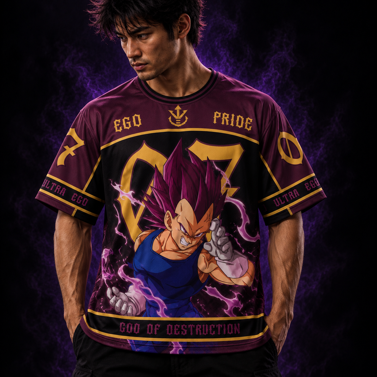 Vegeta "Destroyer's Pride" Oversized Jersey