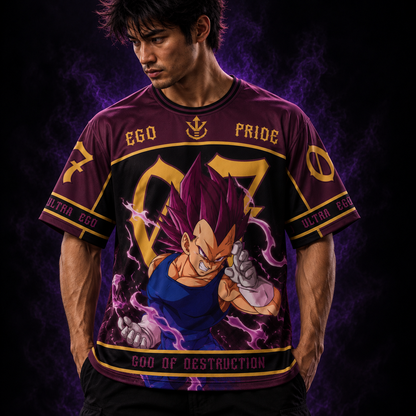 Vegeta "Destroyer's Pride" Oversized Jersey