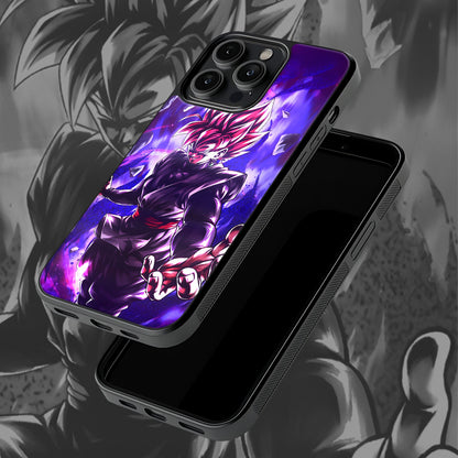 Goku Black Mobile Glass Case