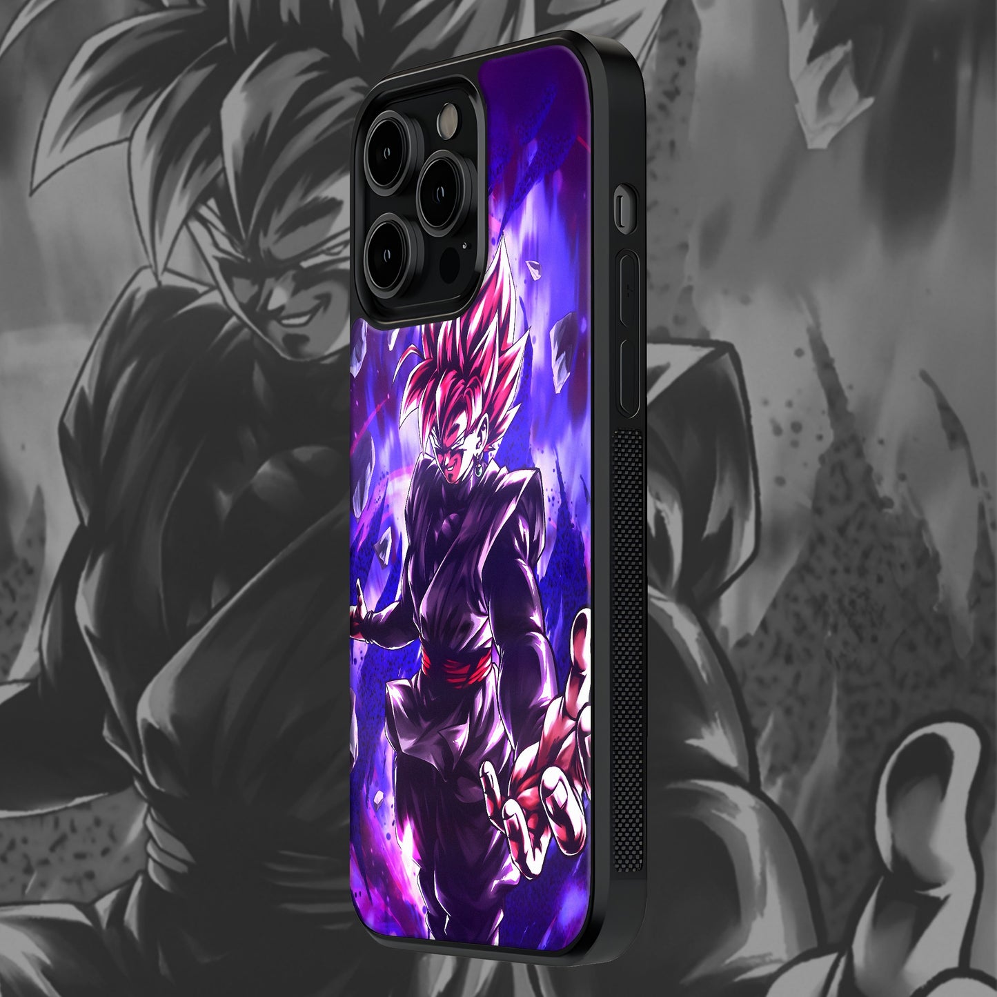 Goku Black Mobile Glass Case