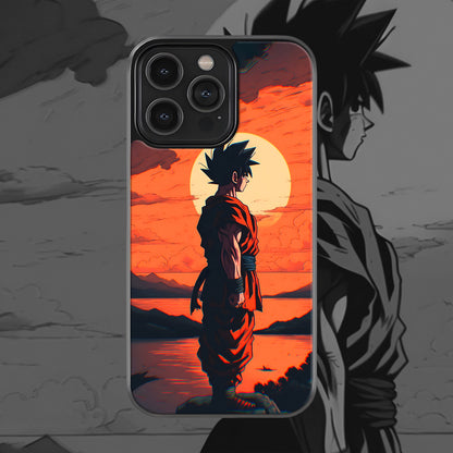 Goku Sunset Mobile Glass Case