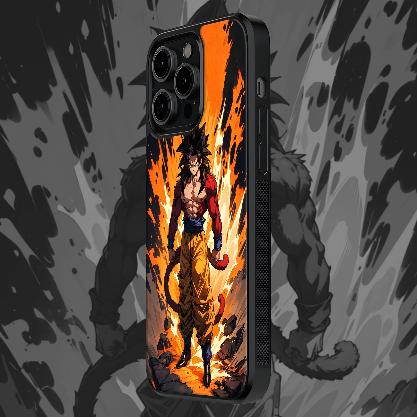 Goku SSj 4 Mobile Glass Case