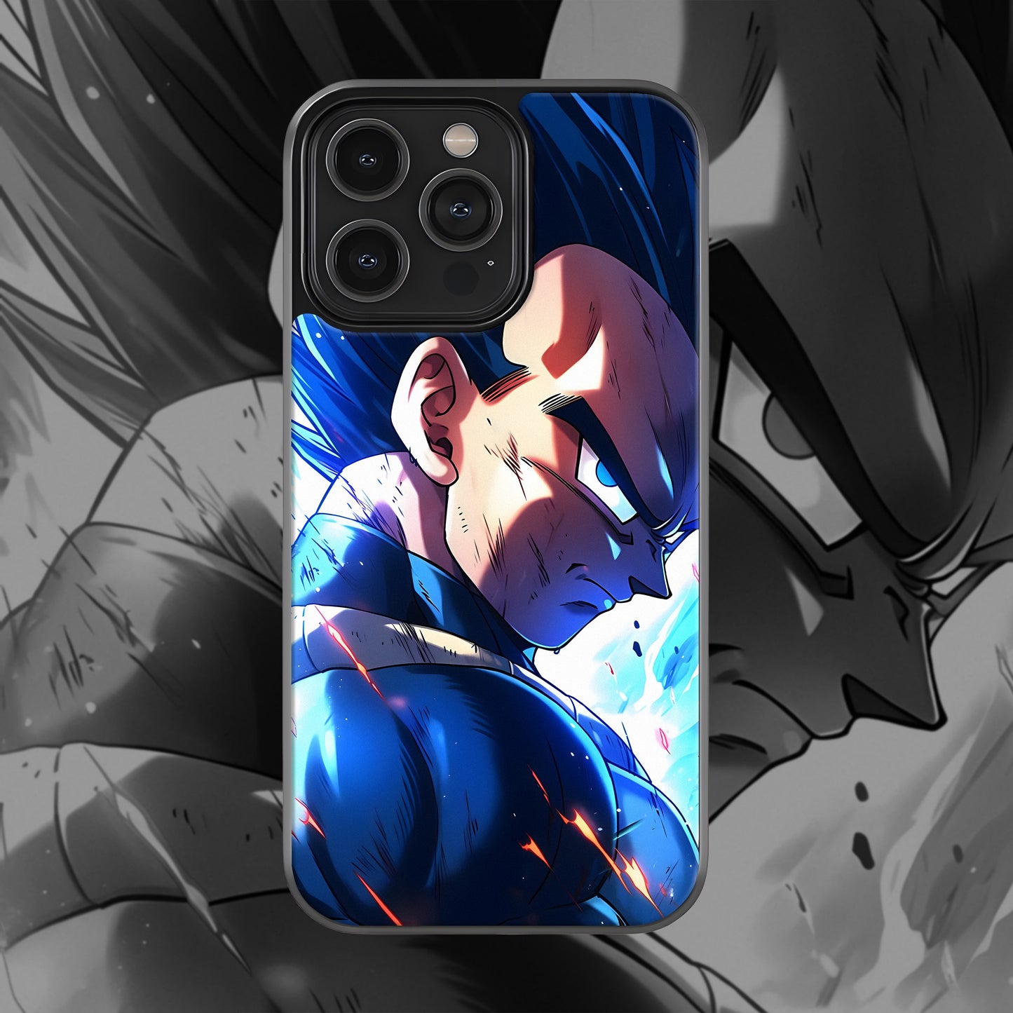 Vegita SSj Blue Mobile Glass Case