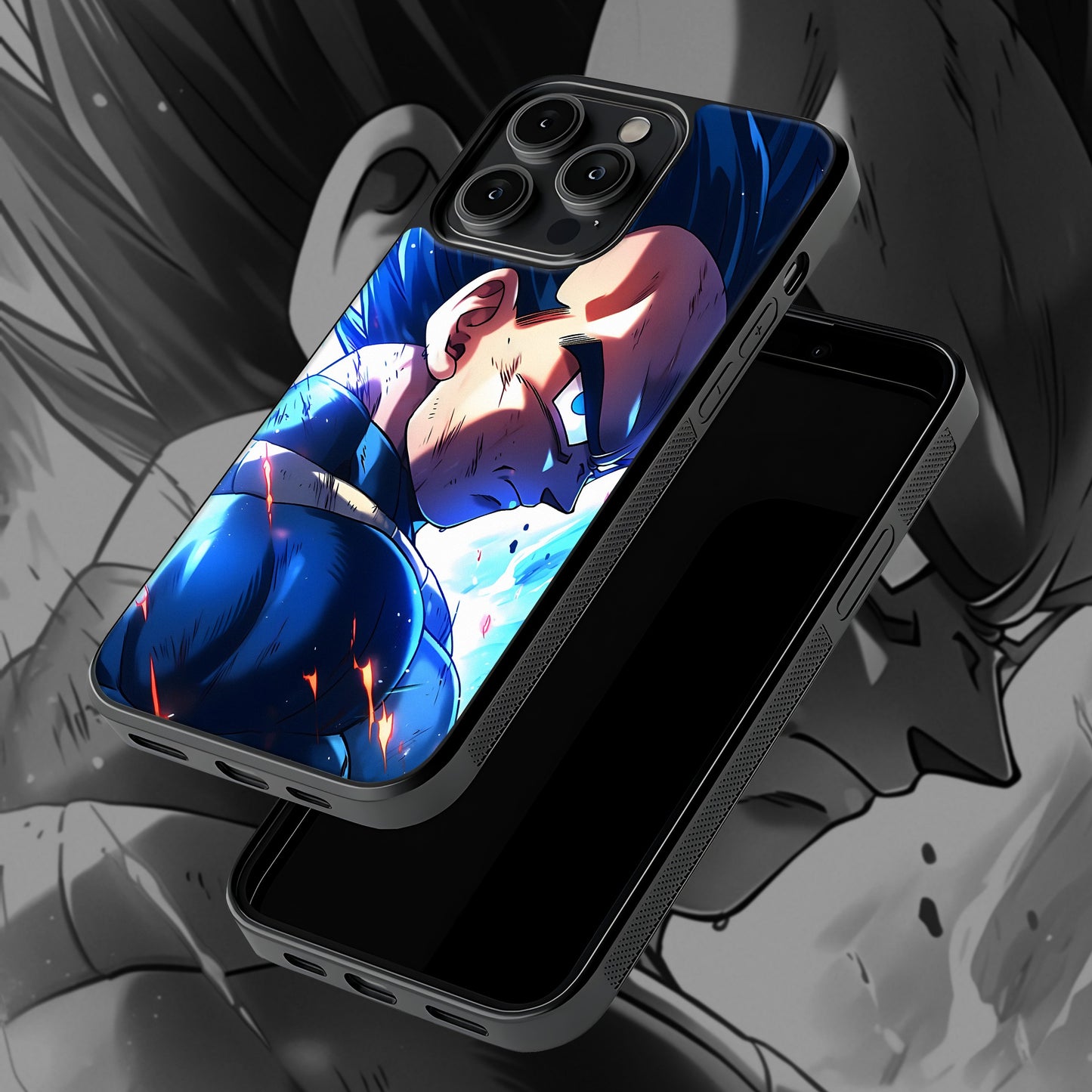 Vegita SSj Blue Mobile Glass Case