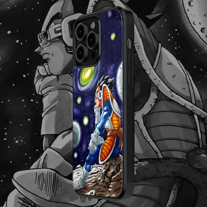 Vegita in Space Blue Mobile Glass Case