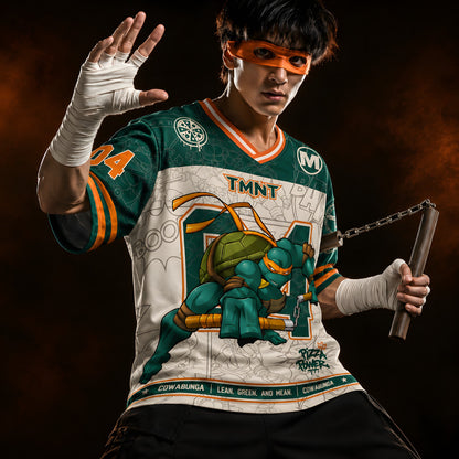 Michelangelo: Nunchuck Mode Oversized Jersey