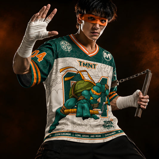 Michelangelo: Nunchuck Mode Oversized Jersey