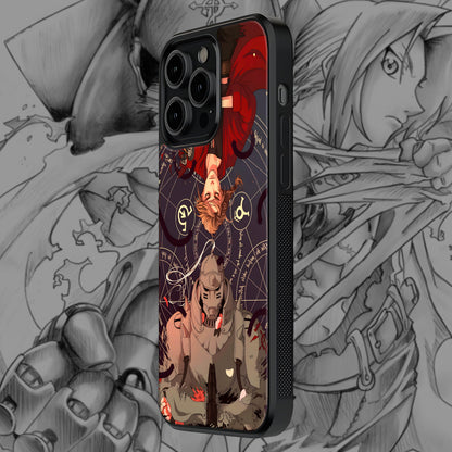 Fullmetal Alchemist1 Mobile Glass Case