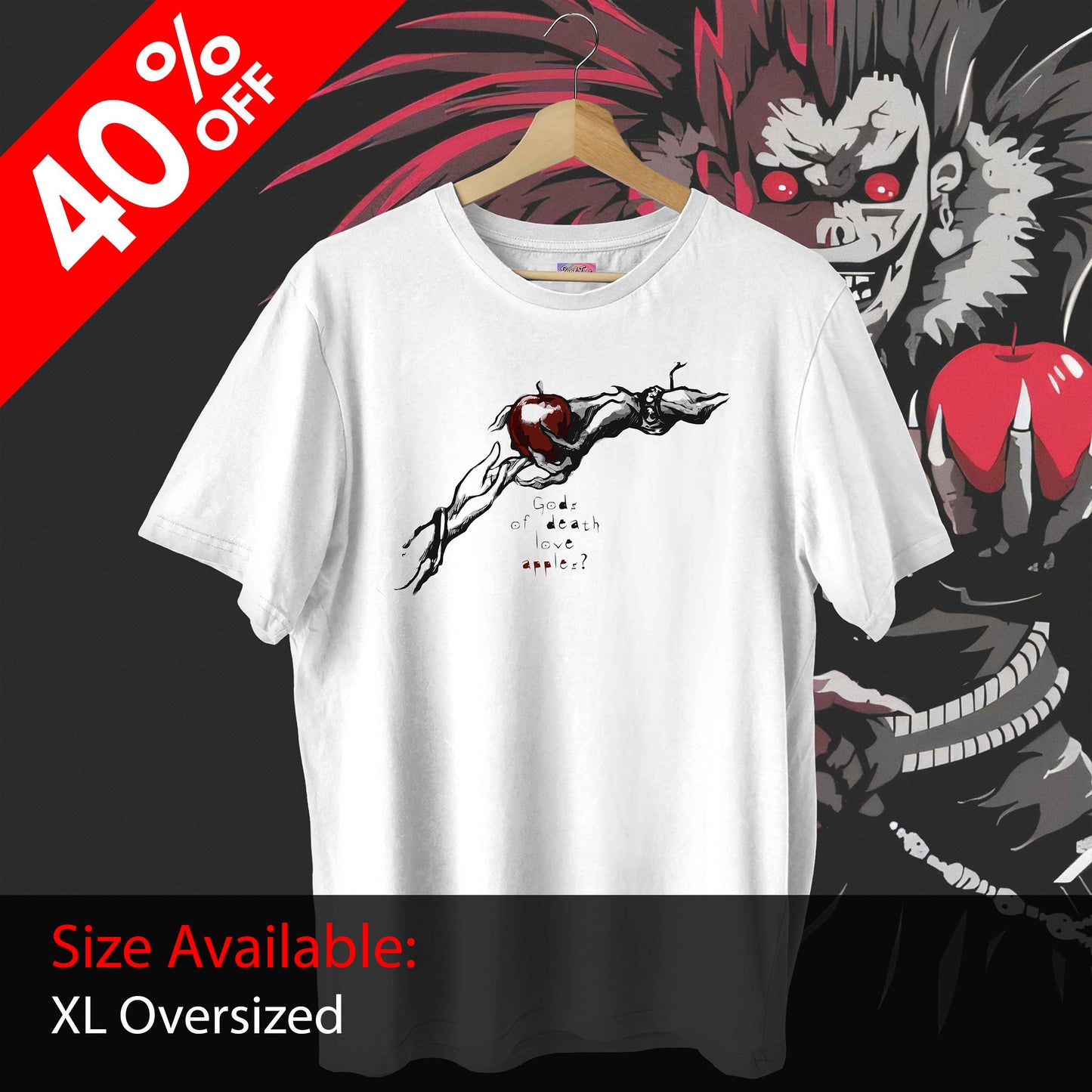 CS Gods of Death Love Apples Oversized Tee