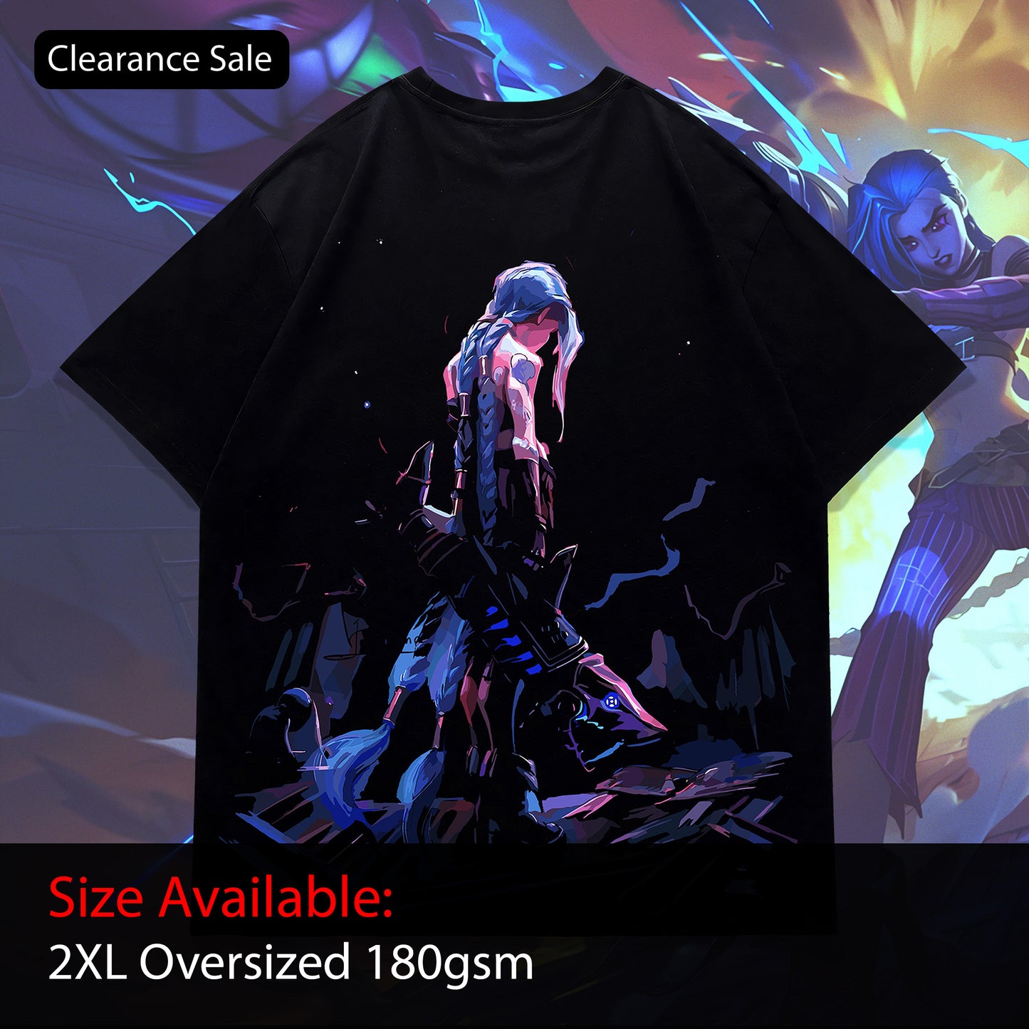 CS Jinx The Monster You Created Oversized Tee