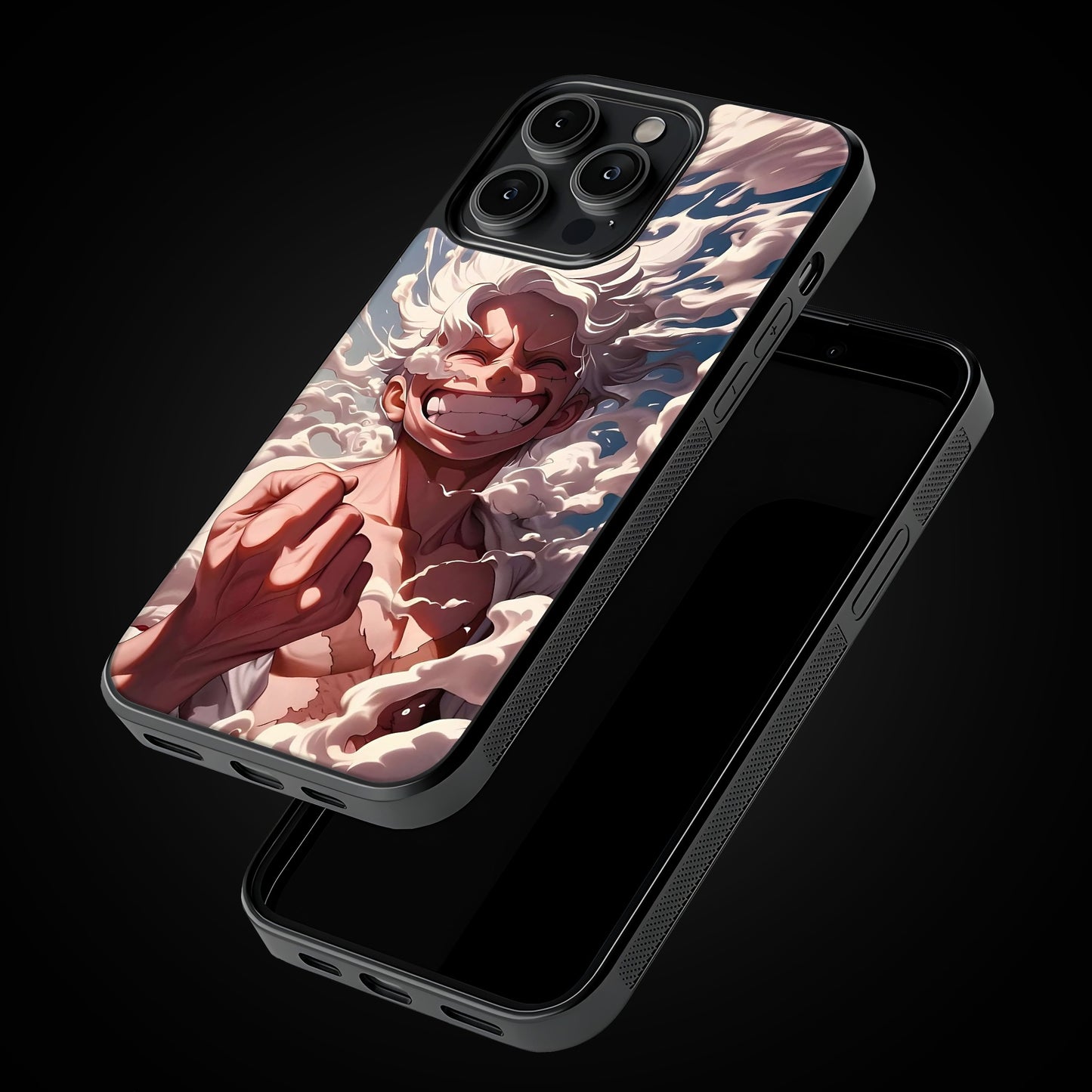 Luffy Gear 5 Mobile Glass Case