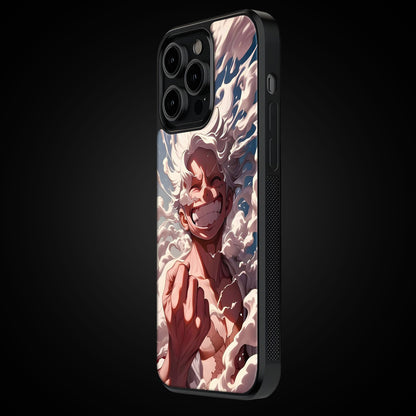 Luffy Gear 5 Mobile Glass Case