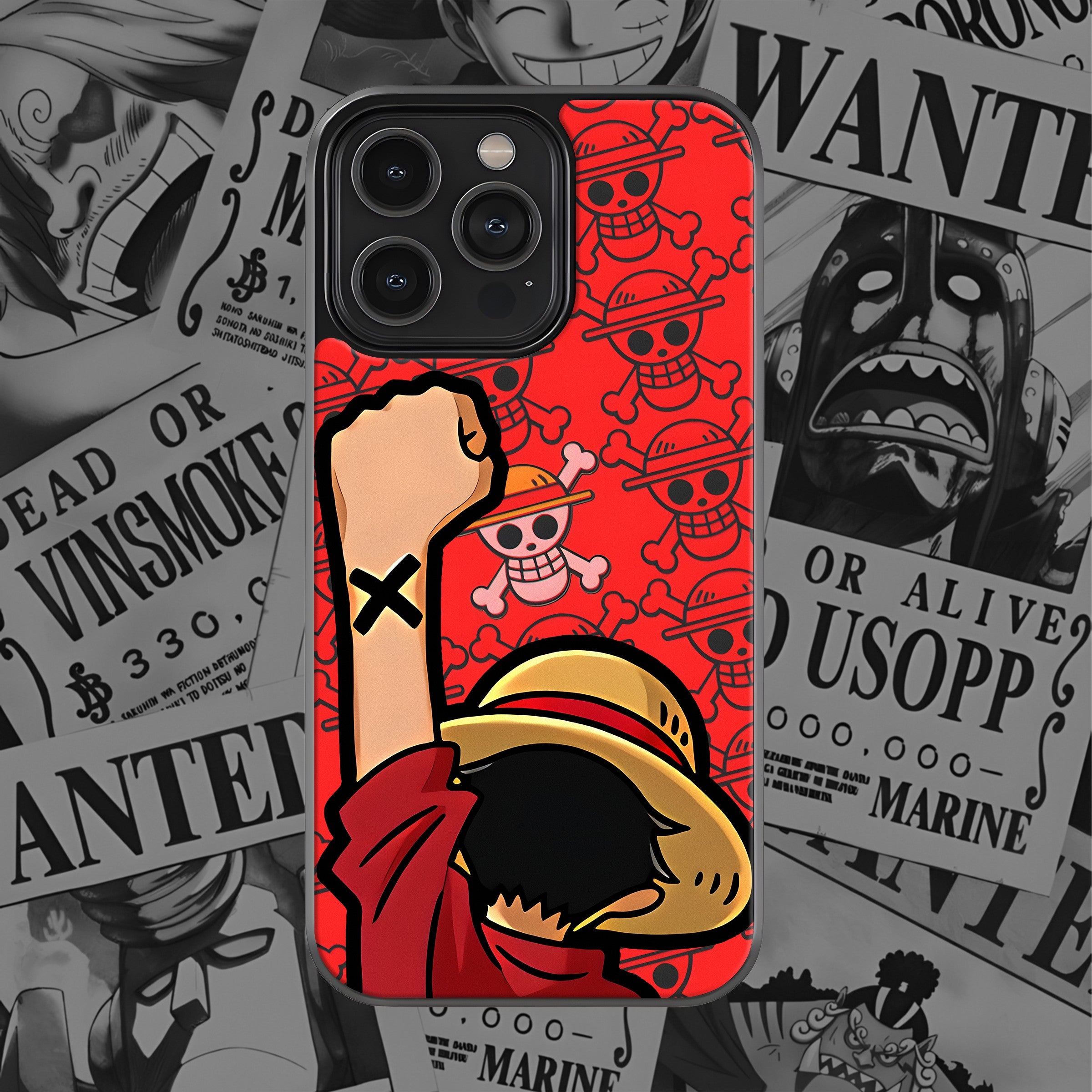 Luffy Mobile Glass Case – Reali-Tees