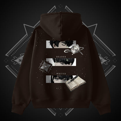 Reader. Writer. Protagonist. Hoodie