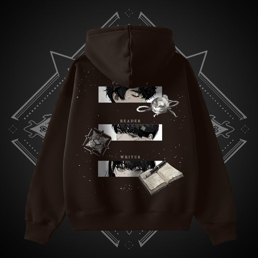 Reader. Writer. Protagonist. Hoodie