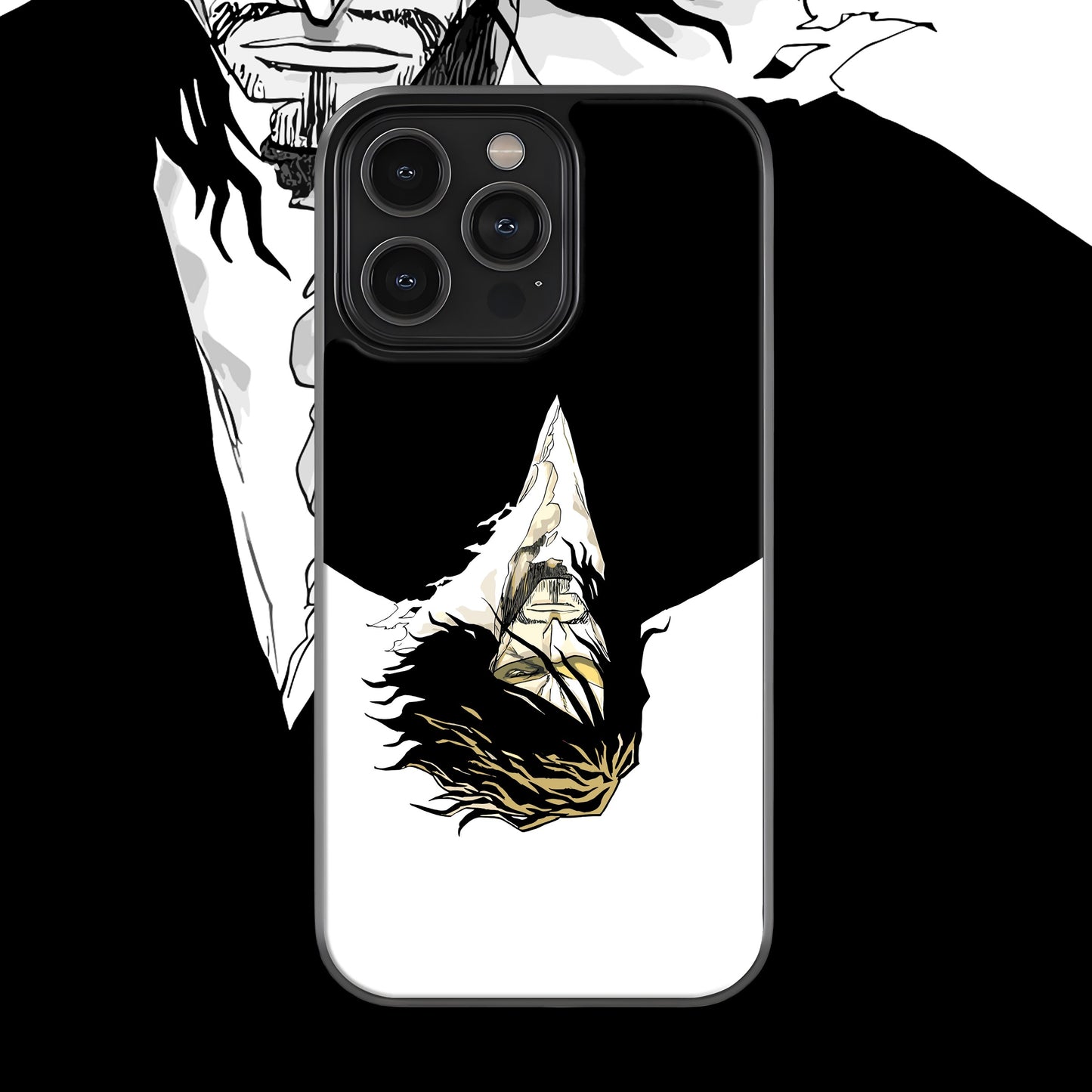 Old Man Zangetsu Mobile Glass Case