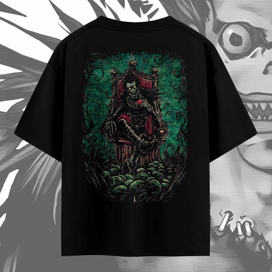 Ryuk Green Portrait Oversized Tee