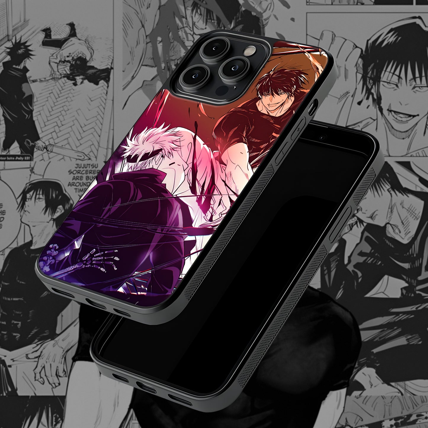 Toji vs Gojo Mobile Glass Case