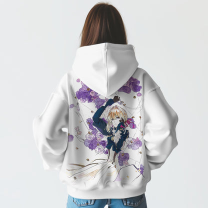 Violet Evergarden – Bloom Oversized Hoodie