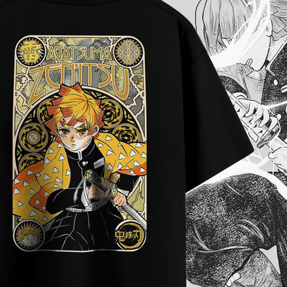 Zenitsu Thunder Card Tee