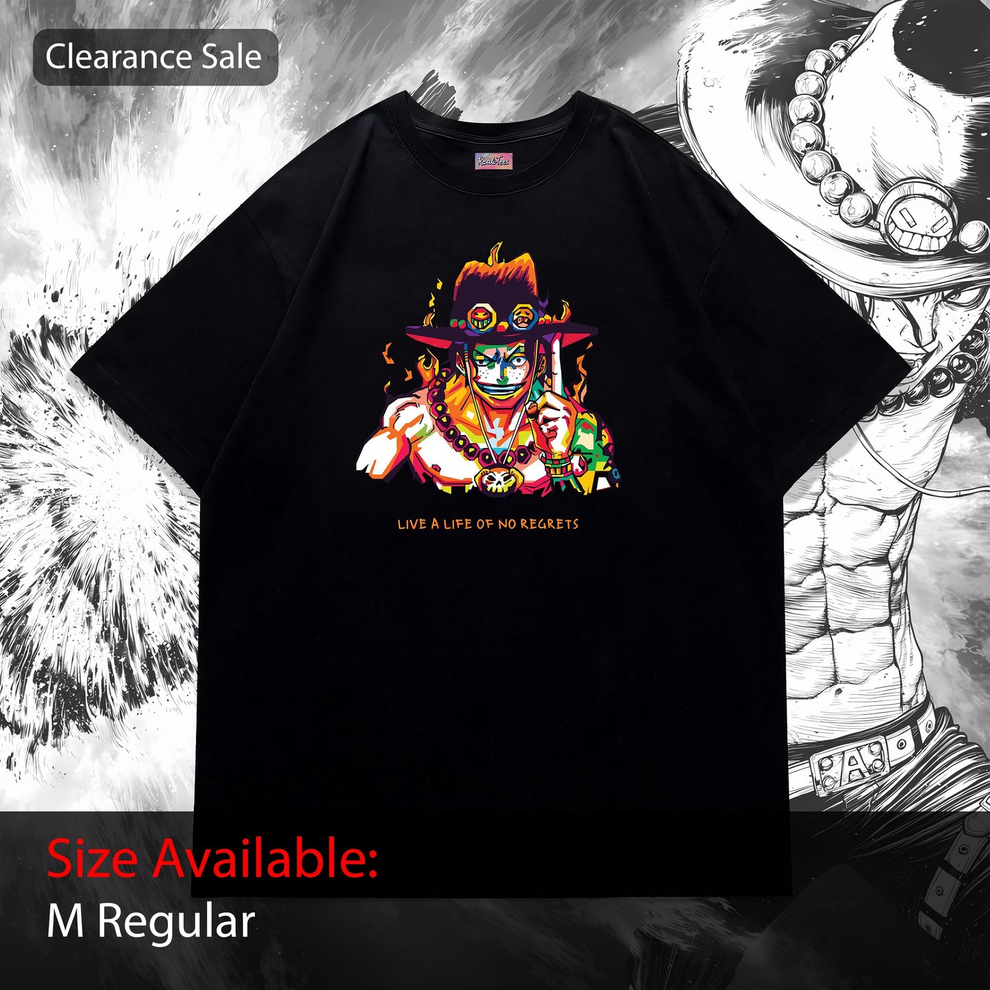 CS Ace — No Regrets Tee