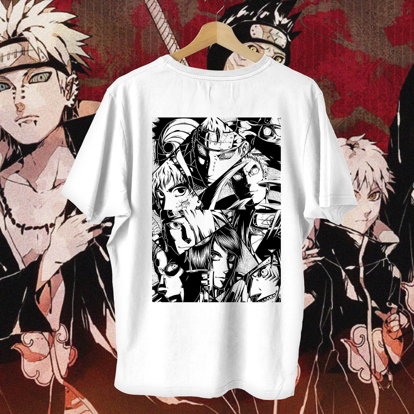Akatsuki Montage Oversized Tee