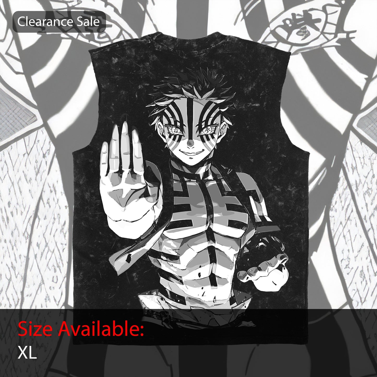 CS Akaza – Destructive Death Vintage Vest