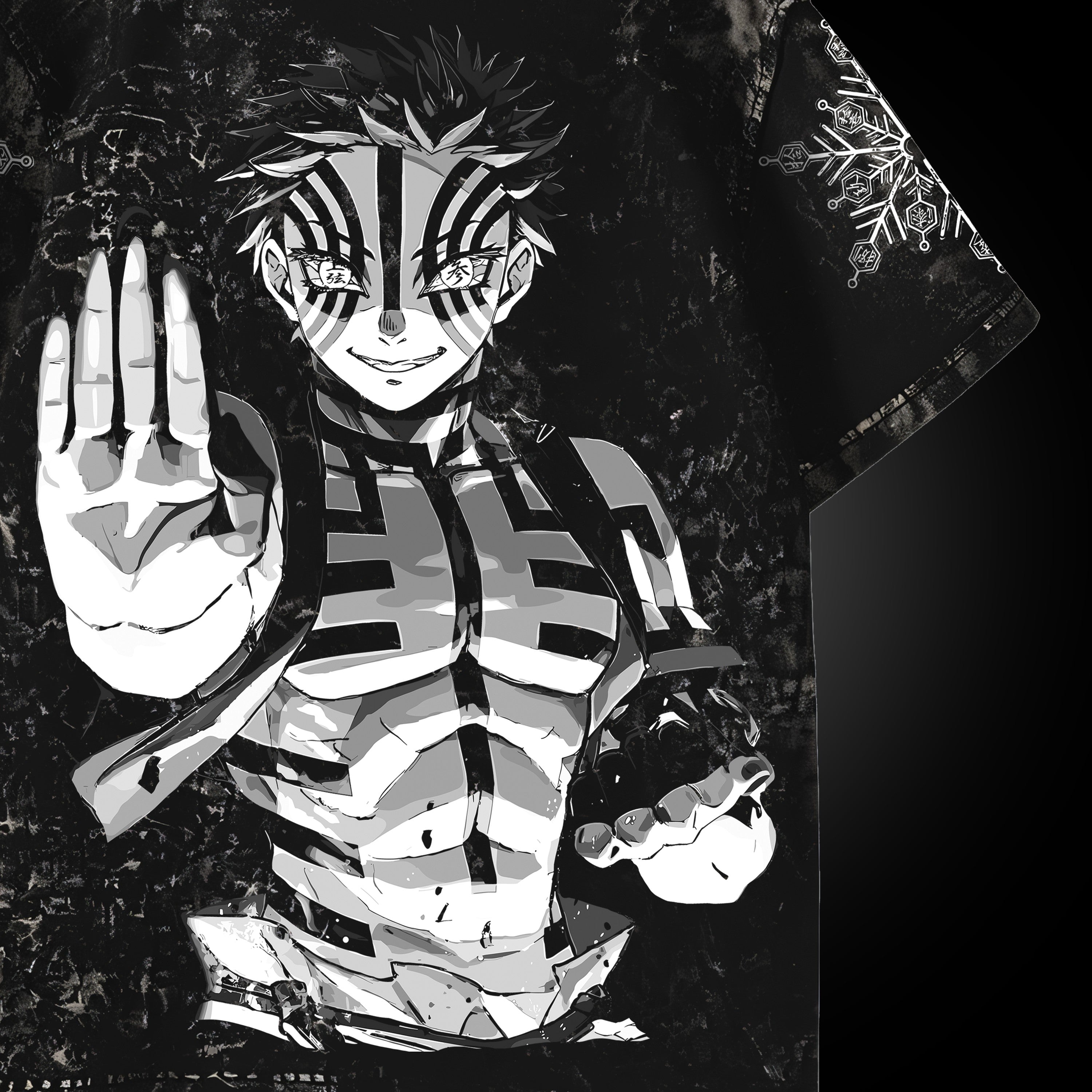 Akaza – Destructive Death Vintage Tee – Realitees