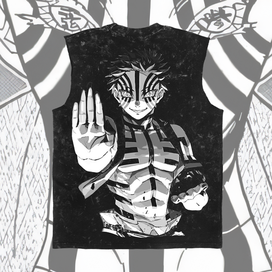 Akaza – Destructive Death Vintage Vest