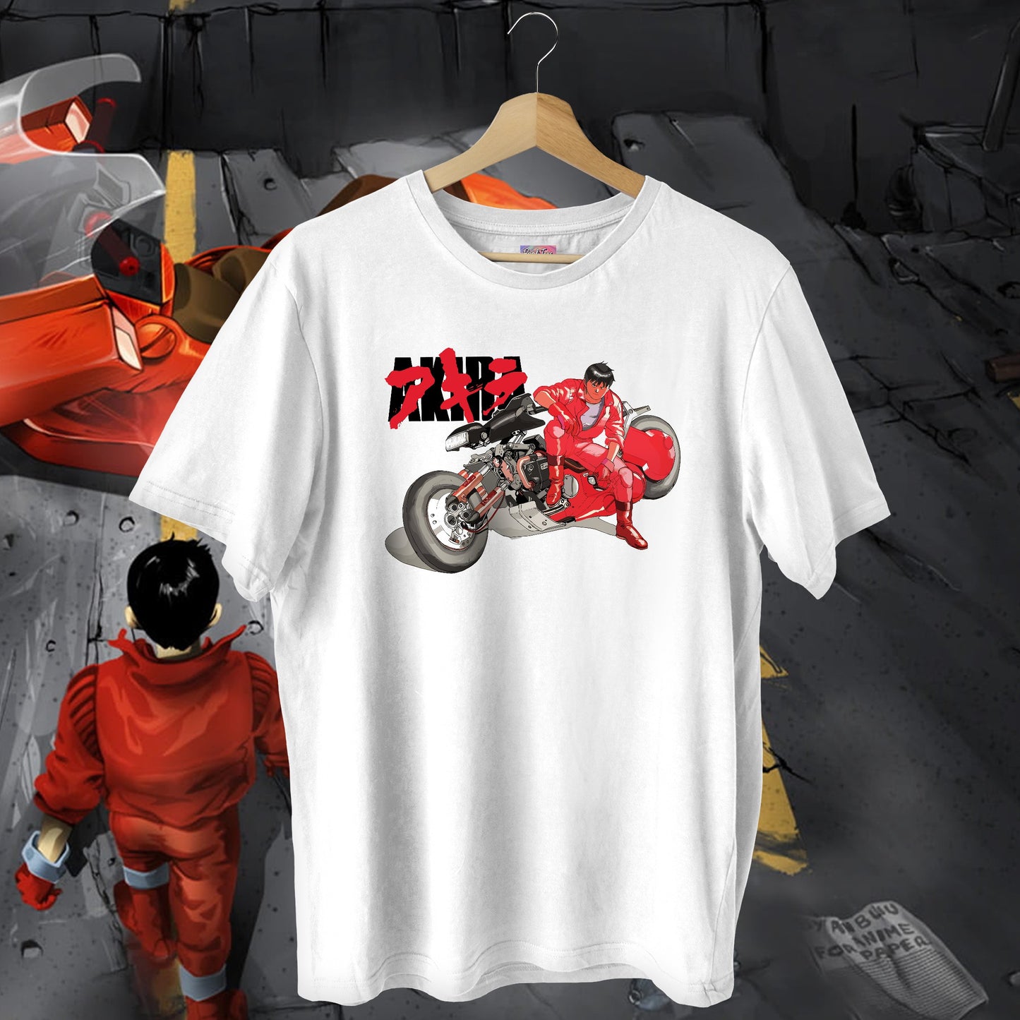 Akira Biker Oversized Tee