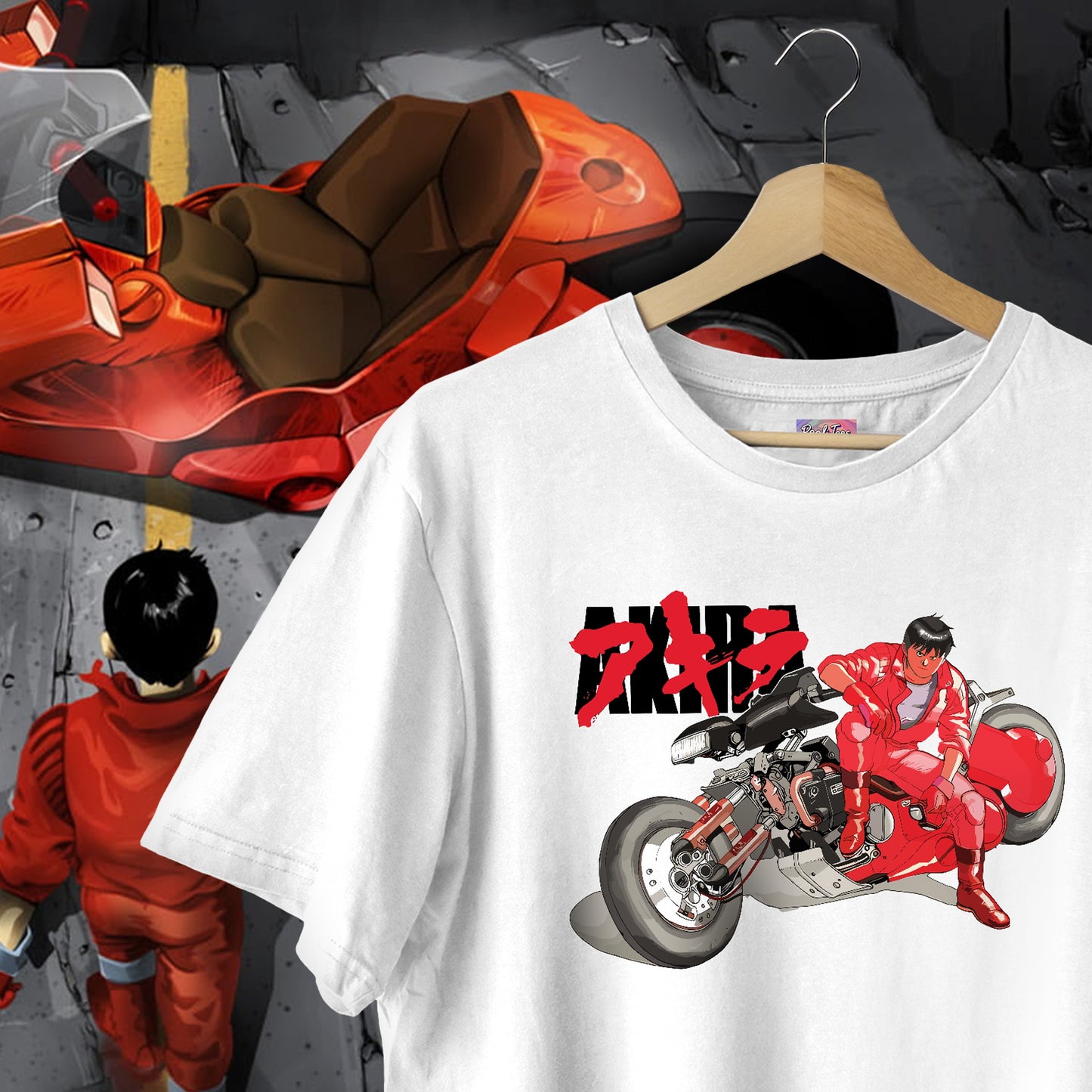 Akira Biker Oversized Tee