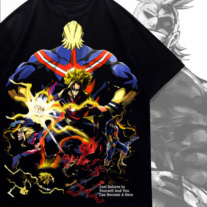 All Might – Symbol of Peace Oversized Tee
