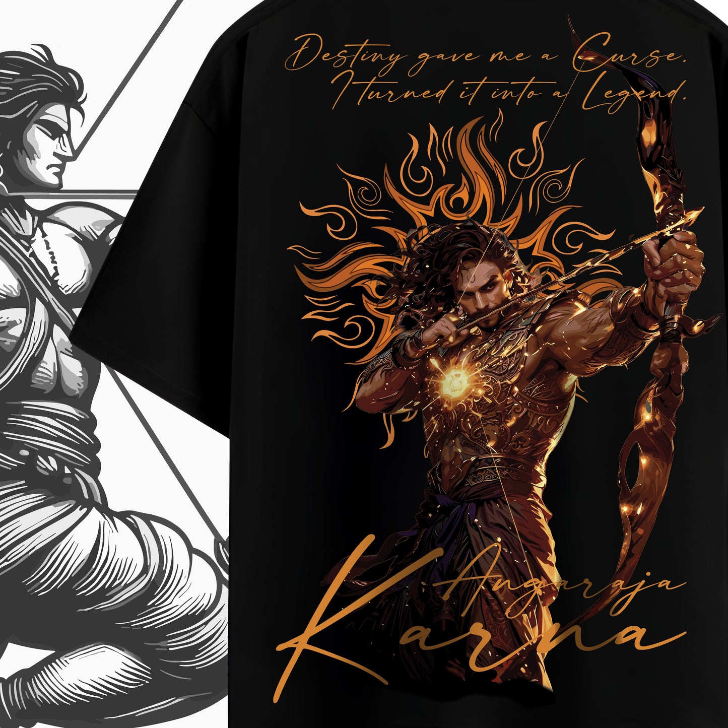 Angraja Karna "Destiny Defied" Tee
