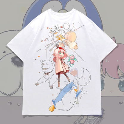 Anya Bond and Penguin Sama Tee