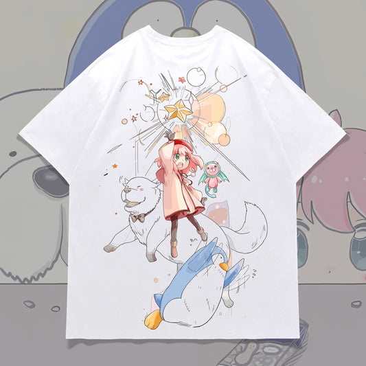 Anya Bond and Penguin Sama Tee