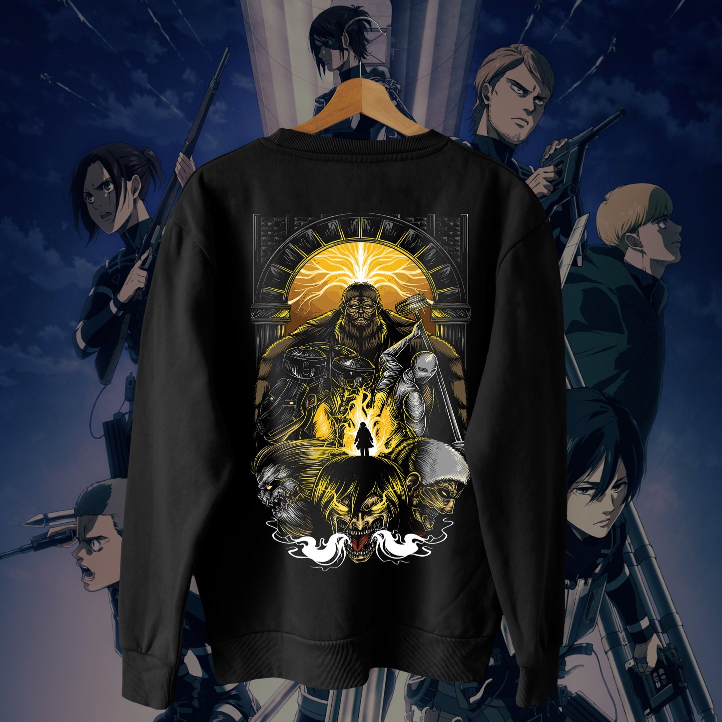 AOT 7 Titans Sweatshirt