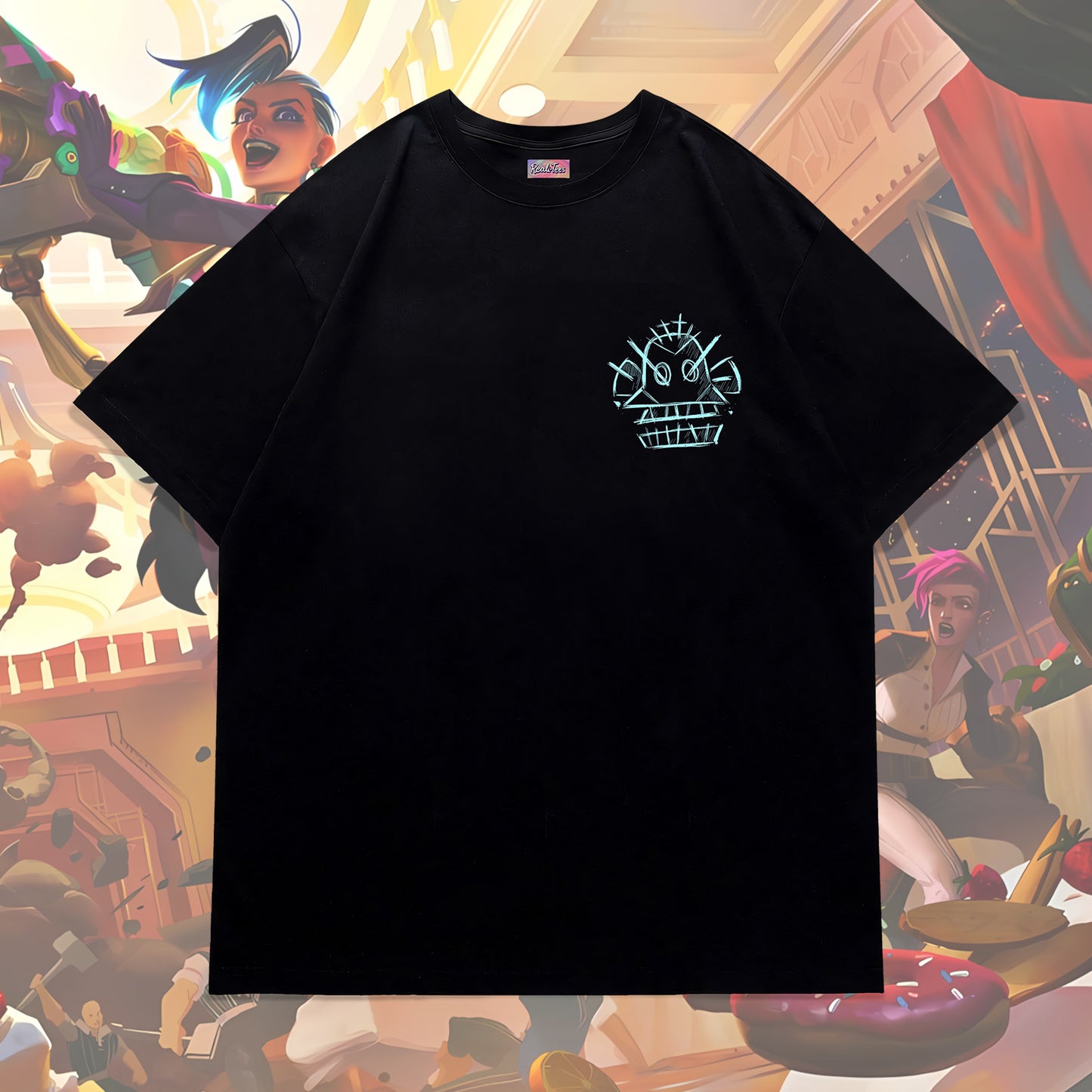 CS Arcane League Of Legends Oversized Tee
