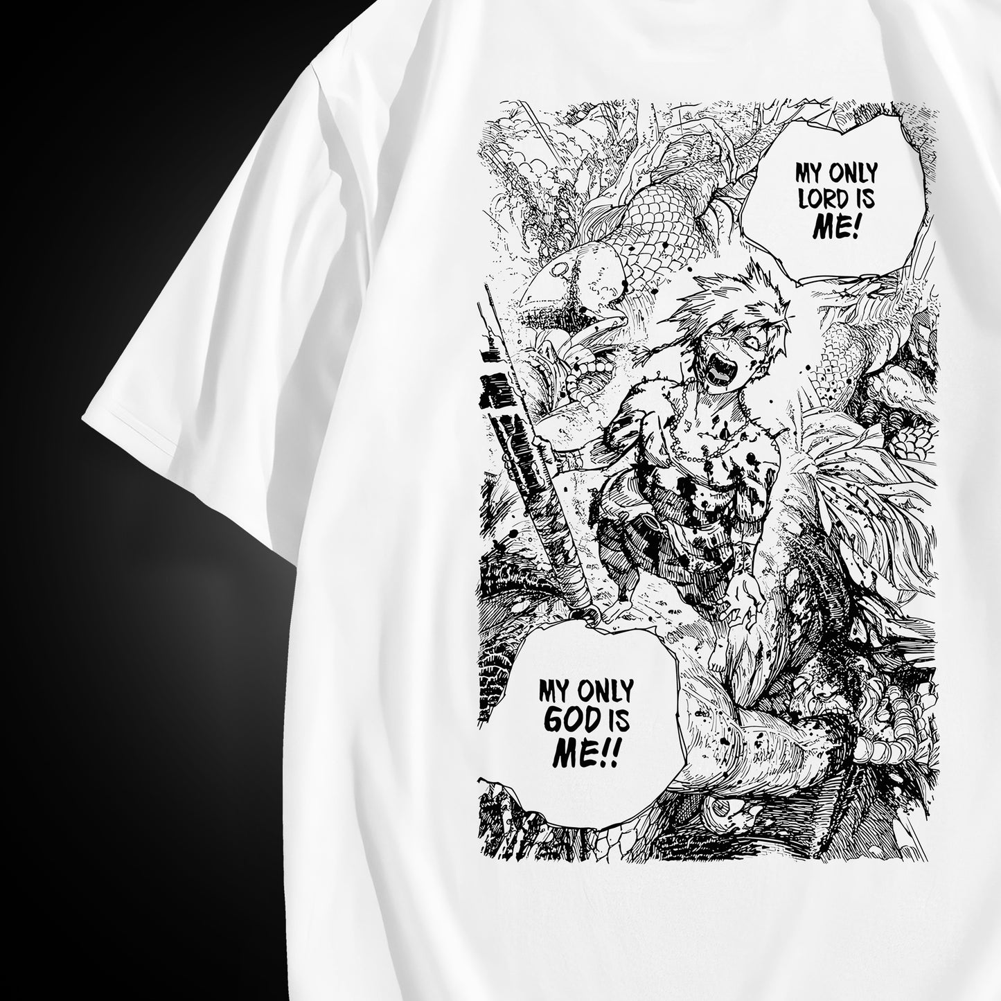 "My Only God Is Me" Aza Chobe Tee