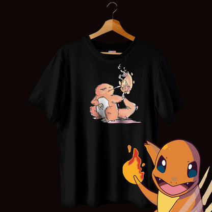 Badass Charmander Oversized Tee