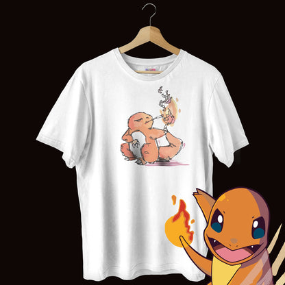 Badass Charmander Oversized Tee