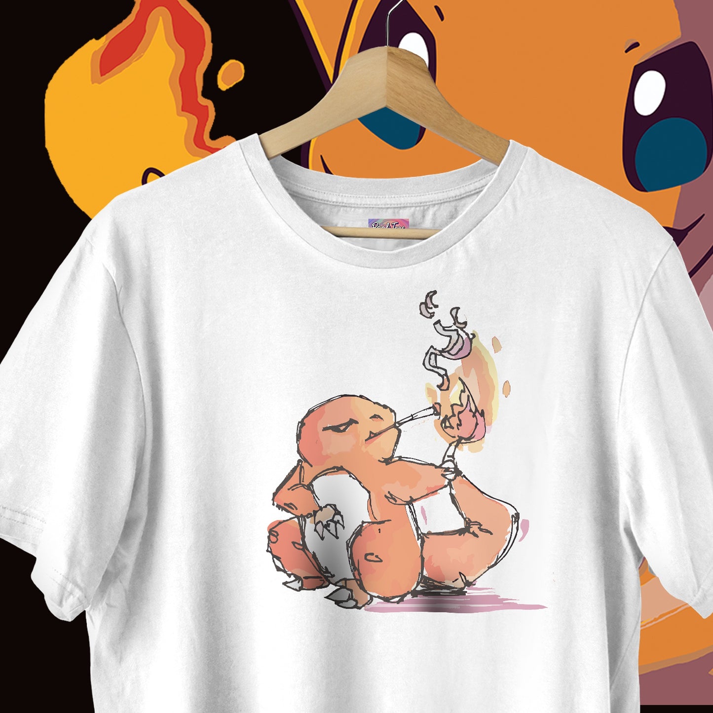 Badass Charmander Oversized Tee