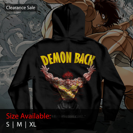 CS Baki Hanma Demon Back Hoodie