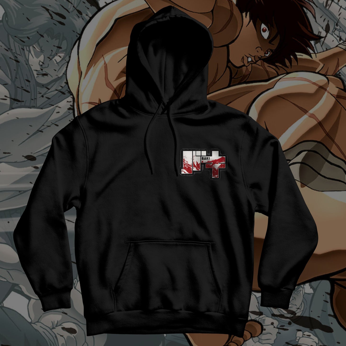 Baki Hanma Demon Back Hoodie