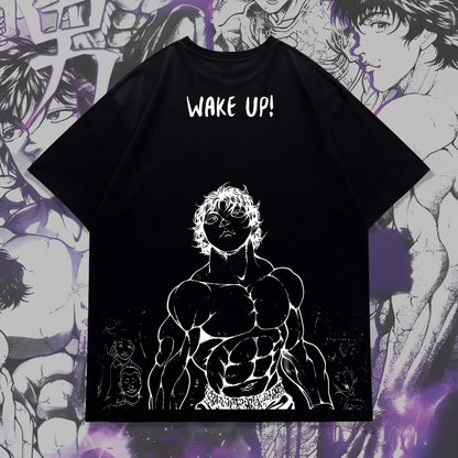 Baki Wake Up Oversized Tee